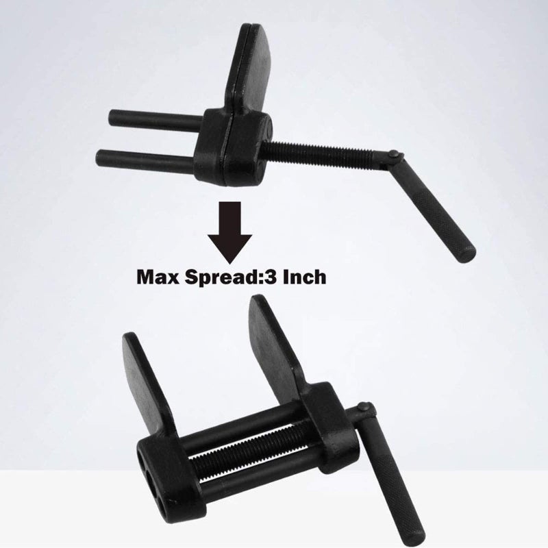 RULLINE Heavy Duty Brake Caliper Press Tool Disc Brake Pad Spreader Piston Compressor Tool Universal Fit compatible with Car Motorcycle - Image 3